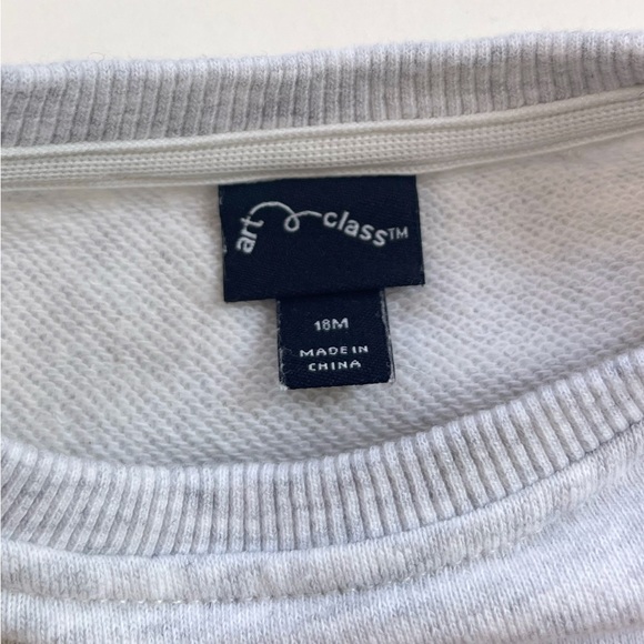 Art Class Spectacle Critter Ruffle Sweatshirt 18mo - Picture 4 of 7